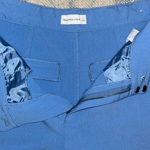 Abercrombie & Fitch, Wide Leg Trousers, Size Lg, Blue